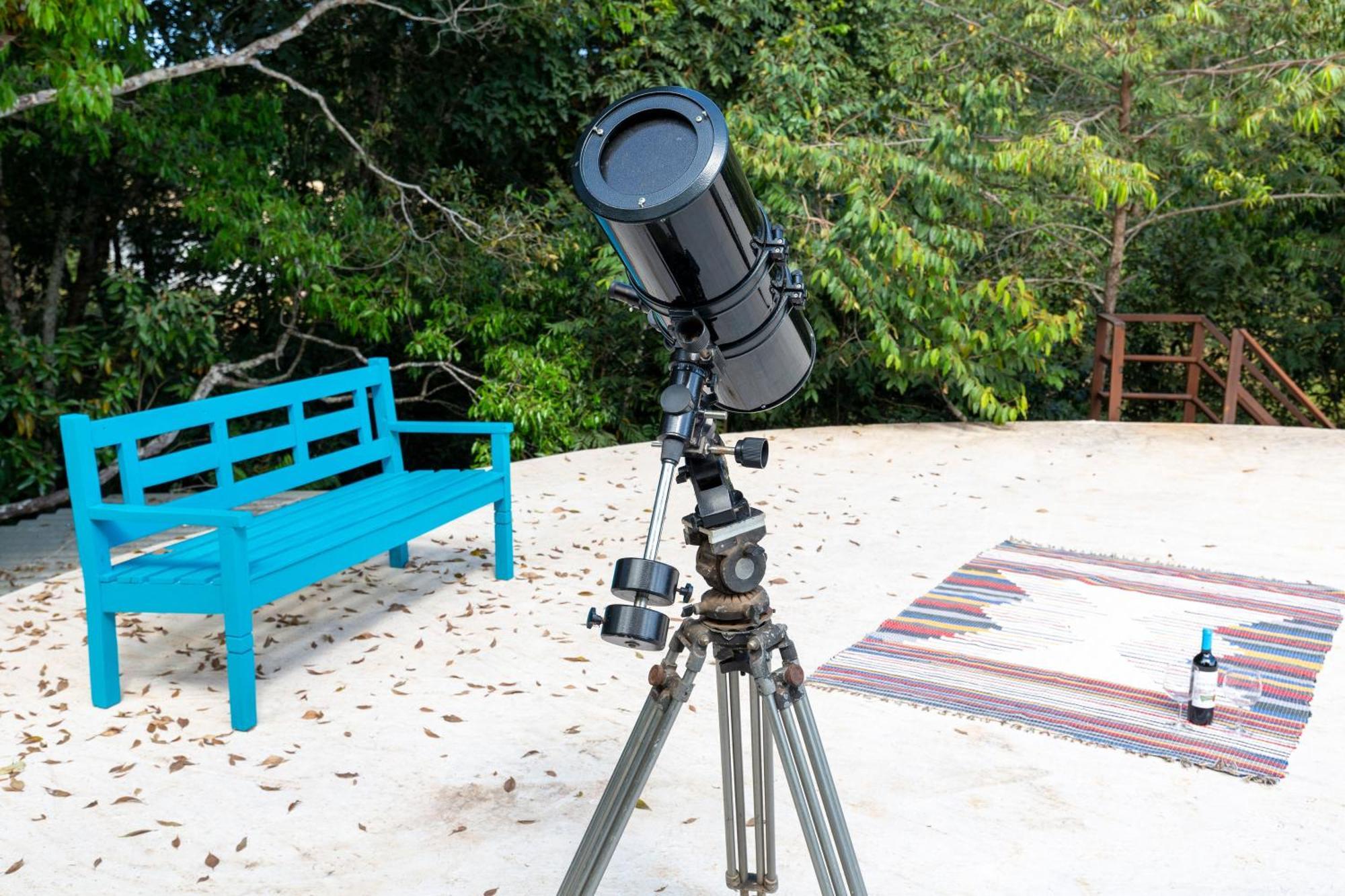 Floresta Encantada Telescopio,Fogueira, Riacho Chapada dos Guimarães Exterior foto